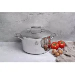Saveur Selects Voyage 6 qt. Tri-Ply Stainless Steel Stock Pot with Lid thumbnail 2