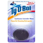 Ty-D-Bol Lavender Scent In-Tank Toilet Bowl Cleaner Tablets, 1.7 oz (6-Pack) thumbnail 1