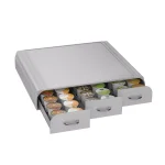 Mind Reader Anchor 36-Capacity Silver K-Cup Storage Drawer for Keurig Coffee Makers thumbnail 5