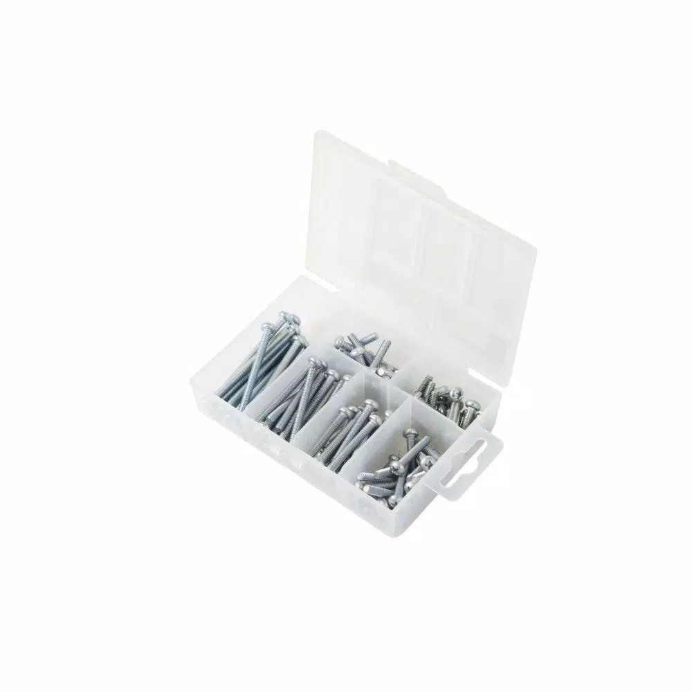 Gardner Bender Electrician's Machine Screw Assortment Kit, 120-Piece Set with Organizer Case