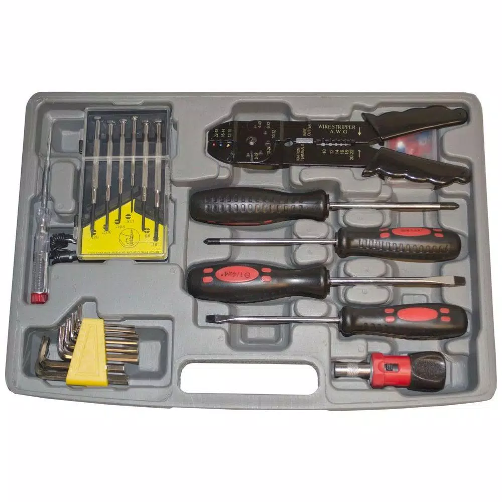 Worker The Worker 105-Piece Tool Set with 4-Drawer Portable Tool Chest