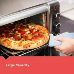 BLACK+DECKER Crisp 'N Bake 1500W Air Fryer Toaster Oven, 6-Slice Stainless Steel thumbnail 5