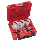 Milwaukee Hole Dozer 15-Piece Bi-Metal Hole Saw Kit with Rip Guard and Plug Jack thumbnail 1