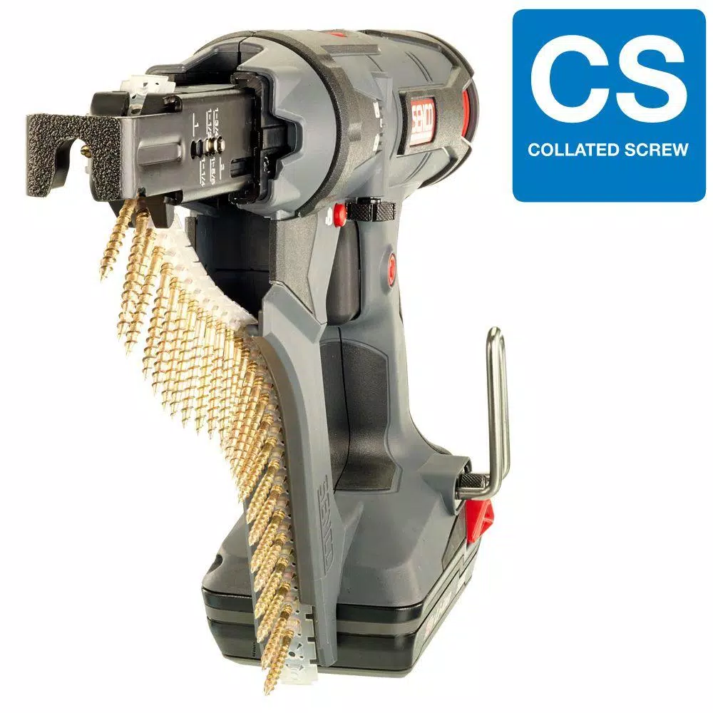 Senco DS212 18V Cordless Brushless Screw Gun with 2 Batteries and Charger