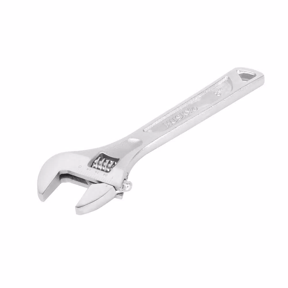 Husky 3-Piece Pliers and Wrench Set with Groove Joint, Slip Joint, and Double Speed Adjustable Wrench