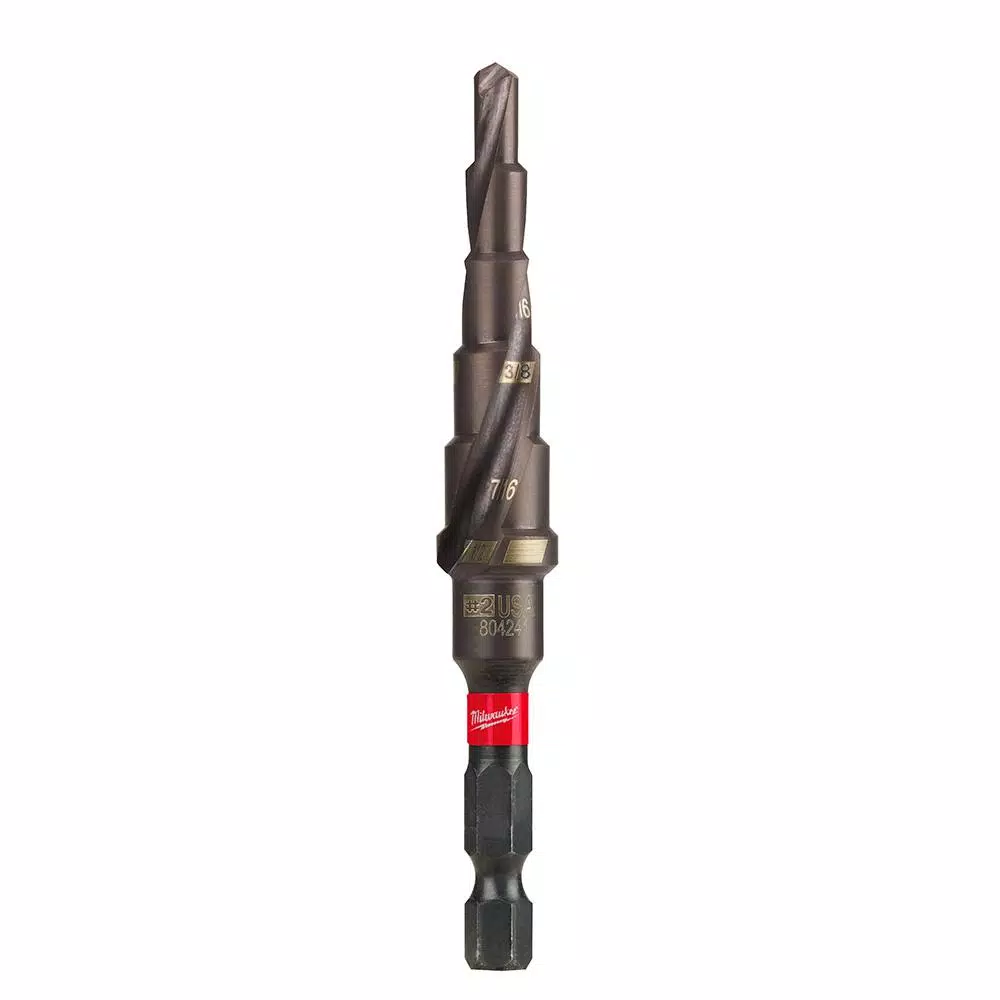 Milwaukee SHOCKWAVE Impact Duty Titanium Step Bit Kit, 3-Piece