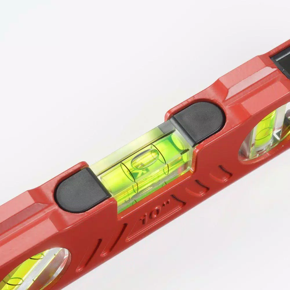 Kapro 10 in. Magnetic Cast Aluminum Torpedo Level with Plumb Site