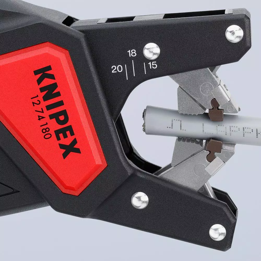 KNIPEX 6 in. Automatic Stripping Pliers for Multicore Round Cable