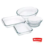 Marinex Celebrity 5-Piece Borosilicate Glass Bakeware Set thumbnail 7