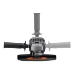 BLACK+DECKER BDEG400 4.5-in. 6.5 Amp Corded Angle Grinder, 10,000 RPM thumbnail 2