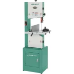 Grizzly Industrial 14-in. Industrial 2 HP Deluxe Vertical Bandsaw with Cast Iron Wheels and Stand thumbnail 1