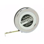 Lufkin Executive Thinline 6 ft. Pocket Tape Measure, Chrome Clad Finish thumbnail 1