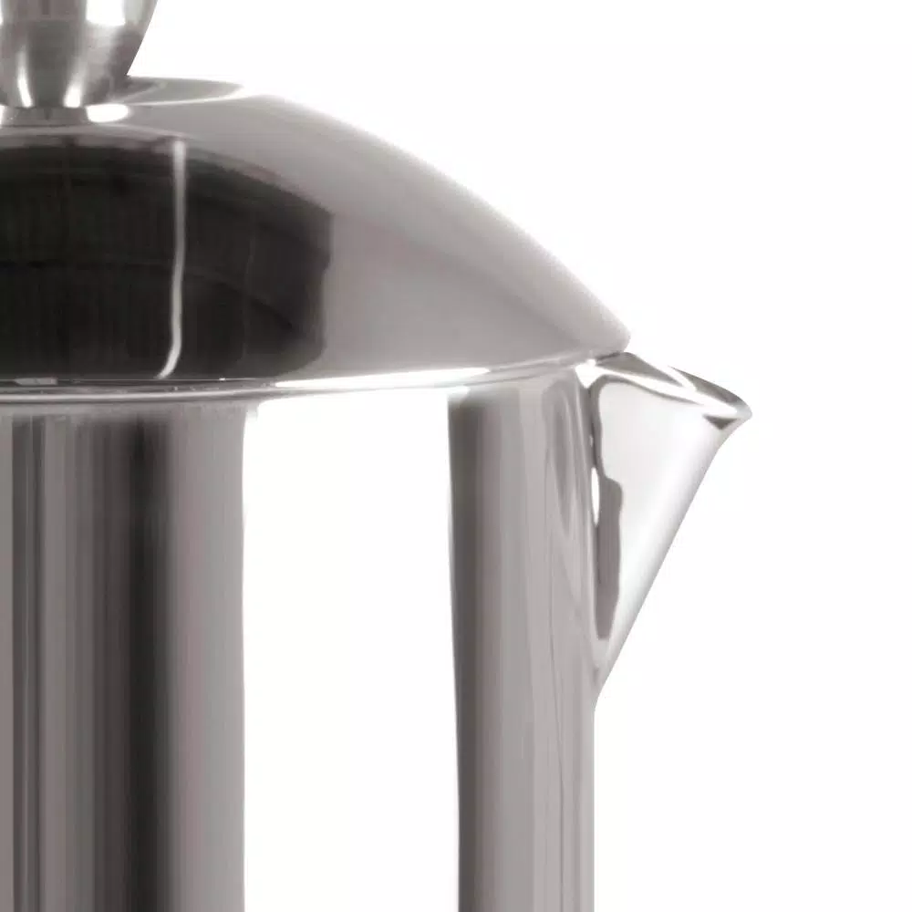 Frieling 2-Cup Mirror Finish Stainless Steel French Press, 16 fl. oz.
