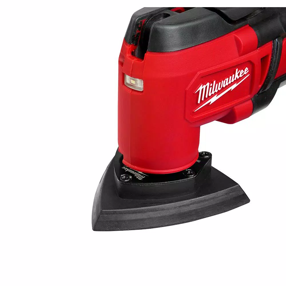 Milwaukee 3-1/2 in. 80-Grit Triangle Sandpaper for Oscillating Multi-Tools, OPEN-LOK Universal Fit (6-Pack)