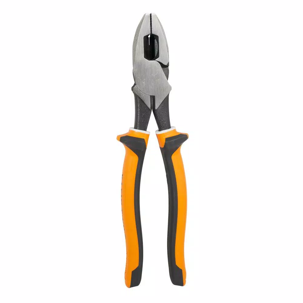 Klein Tools 8 in. Insulated High Leverage Side Cutting Pliers, 1000V Rated