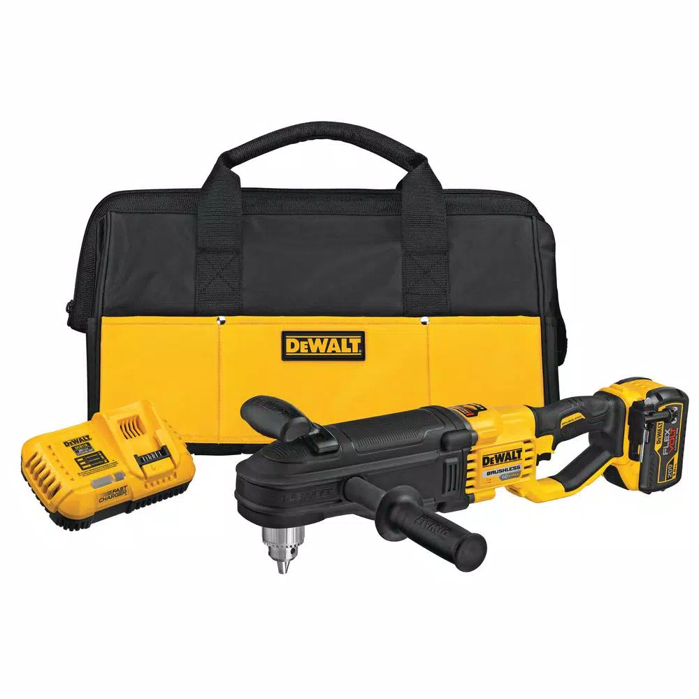 DEWALT DCD470 60V MAX FLEXVOLT Cordless 1/2 in. Stud & Joist Drill with E-Clutch & 9 Ah Battery