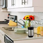Range Kleen 17 oz. Stainless Steel Wide Mouth Food Jar thumbnail 3