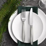 Skandia Tidal Frosted 20-Piece Flatware Set, Service for 4, 18/0 Stainless Steel thumbnail 3