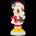 Gemmy Disney Mickey Mouse 24 in. Lighted Blow Mold Christmas Outdoor Decor with Gifts thumbnail 2