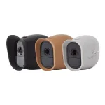 Wasserstein Silicone Skins for Arlo Pro and Pro 2 - Protective Camera Covers (3-Pack, Black/Brown/Gray) thumbnail 1