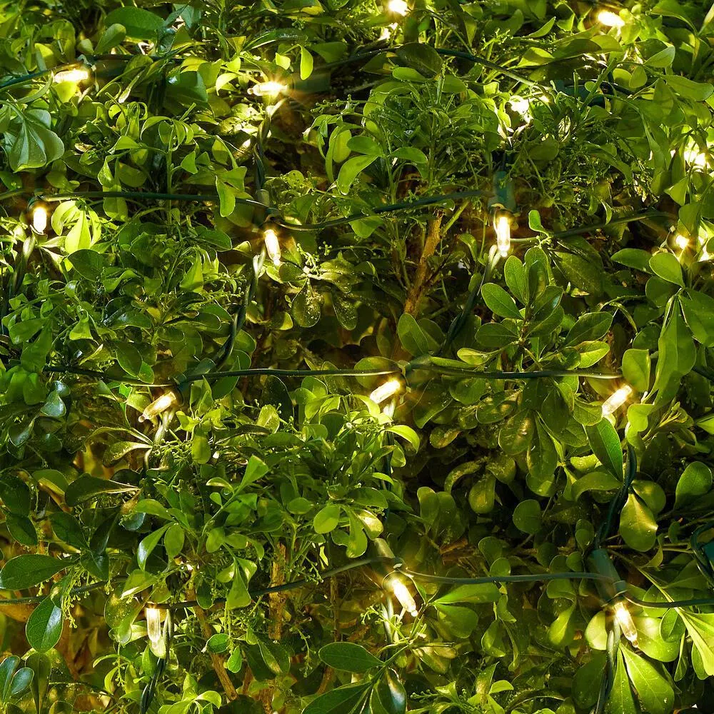 Home Accents Holiday 48 in. x 72 in. 150-Light Warm White LED Mini Net Lights, Indoor/Outdoor