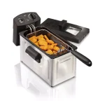 Hamilton Beach 3 Qt. Stainless Steel Deep Fryer with Digital Timer thumbnail 5