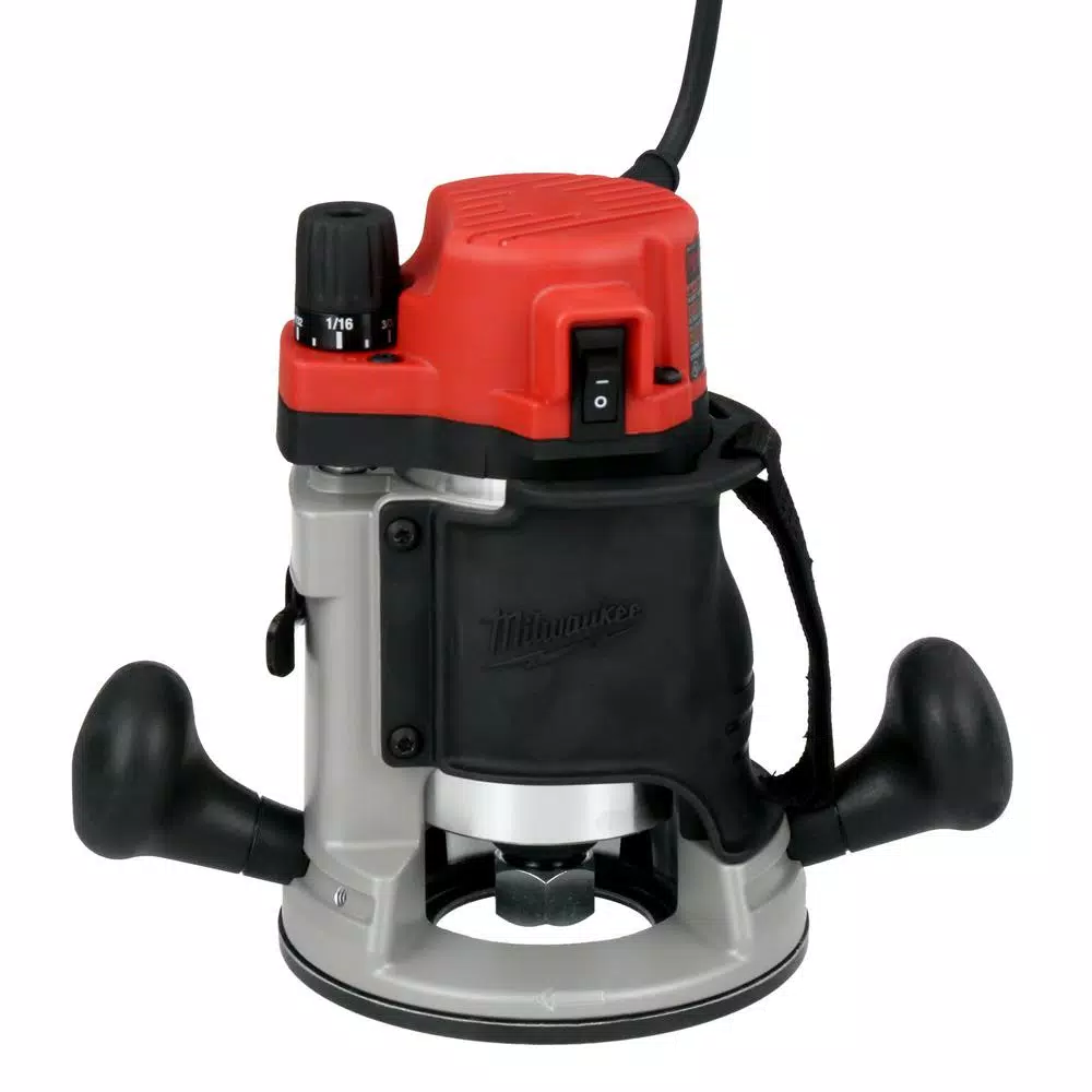 Milwaukee 1-3/4 Max HP BodyGrip Router, 11 Amp, 24,000 RPM