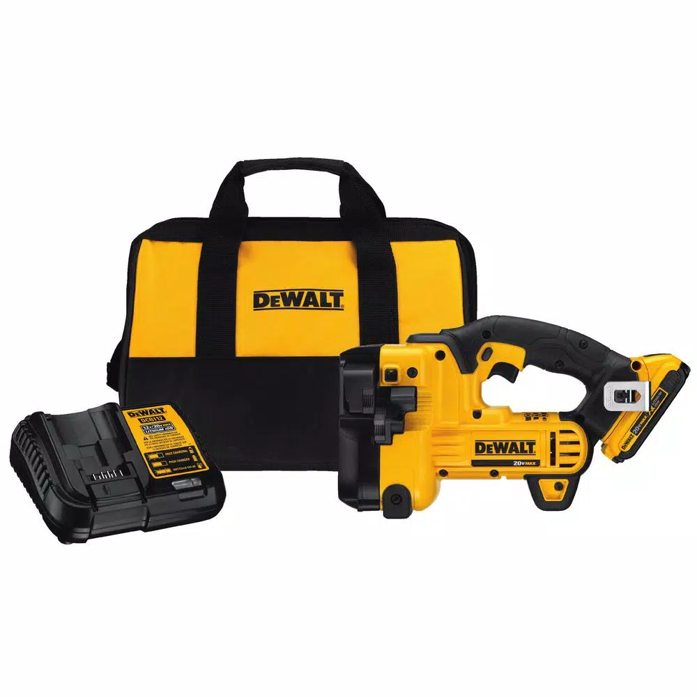DEWALT 20V MAX XR Cordless Barrel Grip Threaded Rod Cutter & Impact Wrench Combo Kit