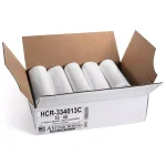 Unbranded HCR 33 Gallon Clear High Density Trash Bags, 0.42 mil, 500 Count thumbnail 2