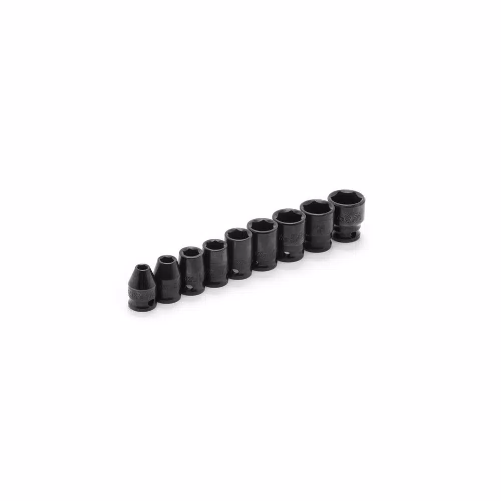 Husky 18-Piece 3/8 in. Drive SAE/Metric Impact Socket Set