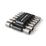 TEKTON 14-Piece Power Nut Driver Bit Set, 3/16 in. to 7/16 in. and 5 mm to 12 mm, Hex Shank thumbnail 2