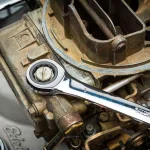 Husky 7/8 in. 12-Point SAE Ratcheting Combination Wrench thumbnail 5