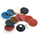 MIBRO 2 in. Twist-Lock Surface Conditioning Kit, 12-Piece Set for Sanding, Buffing and Polishing thumbnail 1