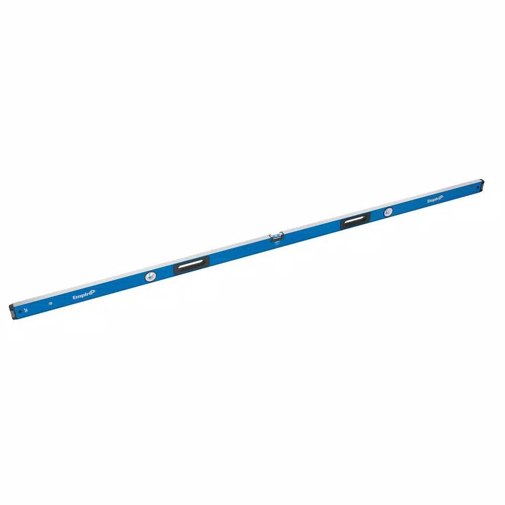 Empire e75 Series True Blue 96 in. Box Level and 12 in. Magnetic Tool Box Level Set