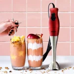Better Chef DualPro 2-Speed Red Handheld Immersion Blender with Whisk Attachment thumbnail 3