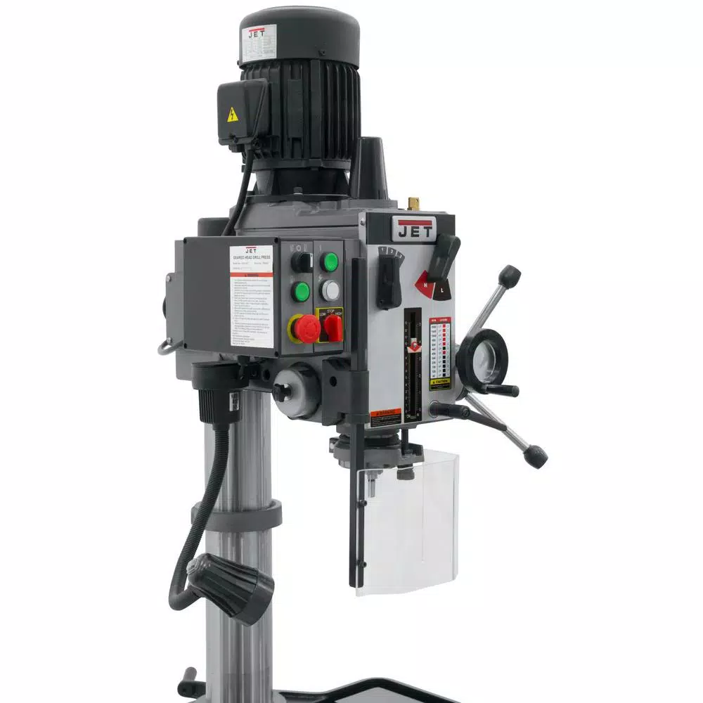 JET GHD-20 Geared Heavy-Duty Drill Press with 1-1/4 in. Chuck