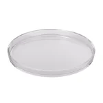 Libbey Urban Story 3-Piece Round Glass Nesting Serving Tray Set, Clear thumbnail 3