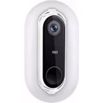 Wasserstein Wall Plate and Adjustable Angle Mount Bundle for Google Nest Hello Video Doorbell, White thumbnail 1
