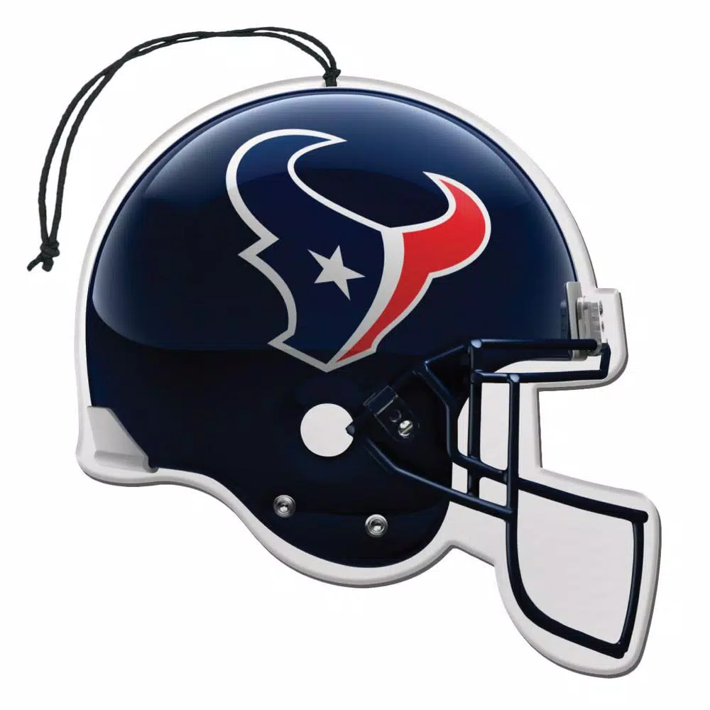 FANMATS NFL Houston Texans Auto Air Freshener 3-Pack - Officially Licensed Hanging Car Fresheners