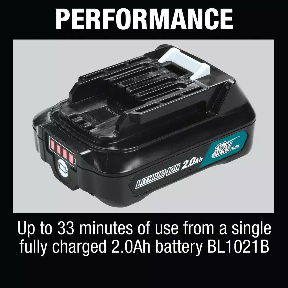 Makita 12V MAX CXT Cordless Vacuum Kit with 2.0 Ah Battery (LC09A1)