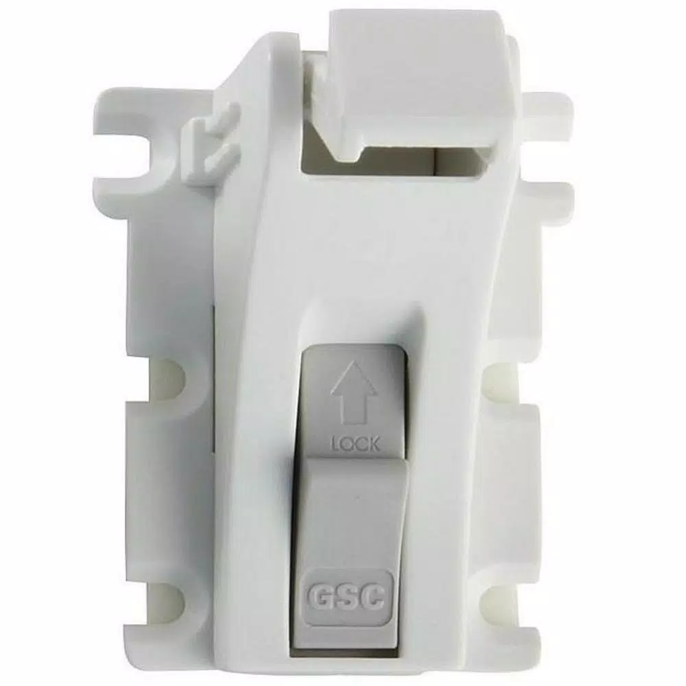 KidCo Adhesive Mount Magnetic Child Safety Lock and Key Set - White