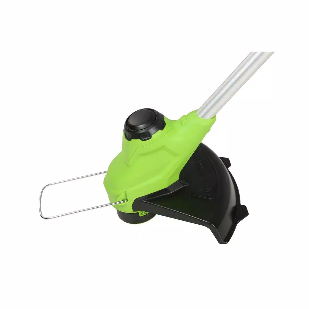 Greenworks 24V Cordless TORQDRIVE String Trimmer with 2.0 Ah Battery and Charger, 11 in. Cutting Path