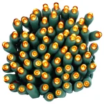 Sunnydaze Decor 22 ft. Orange LED Angle String Lights, 70-Count Novelty Bulbs, Indoor/Outdoor thumbnail 1