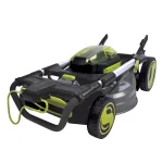 Sun Joe iON100V-21LM 21 in. 100V Cordless Self-Propelled Walk-Behind Lawn Mower Kit with 5.0 Ah Battery and Charger thumbnail 3