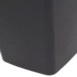 Rubbermaid 12.5 Gal. Black Swing Top Plastic Wastebasket thumbnail 7