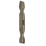 Drill America 1/8 in. x 3/8 in. Shank High Speed Steel 2-Flute Double End Mill Specialty Bit thumbnail 1