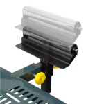 POWERTEC Universal Deluxe Rolling Miter Saw Stand with 440 lb Capacity and 8" Wheels thumbnail 7