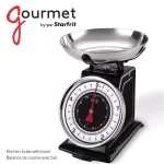 Starfrit Gourmet Retro Mechanical Kitchen Scale with Stainless Steel Bowl thumbnail 3