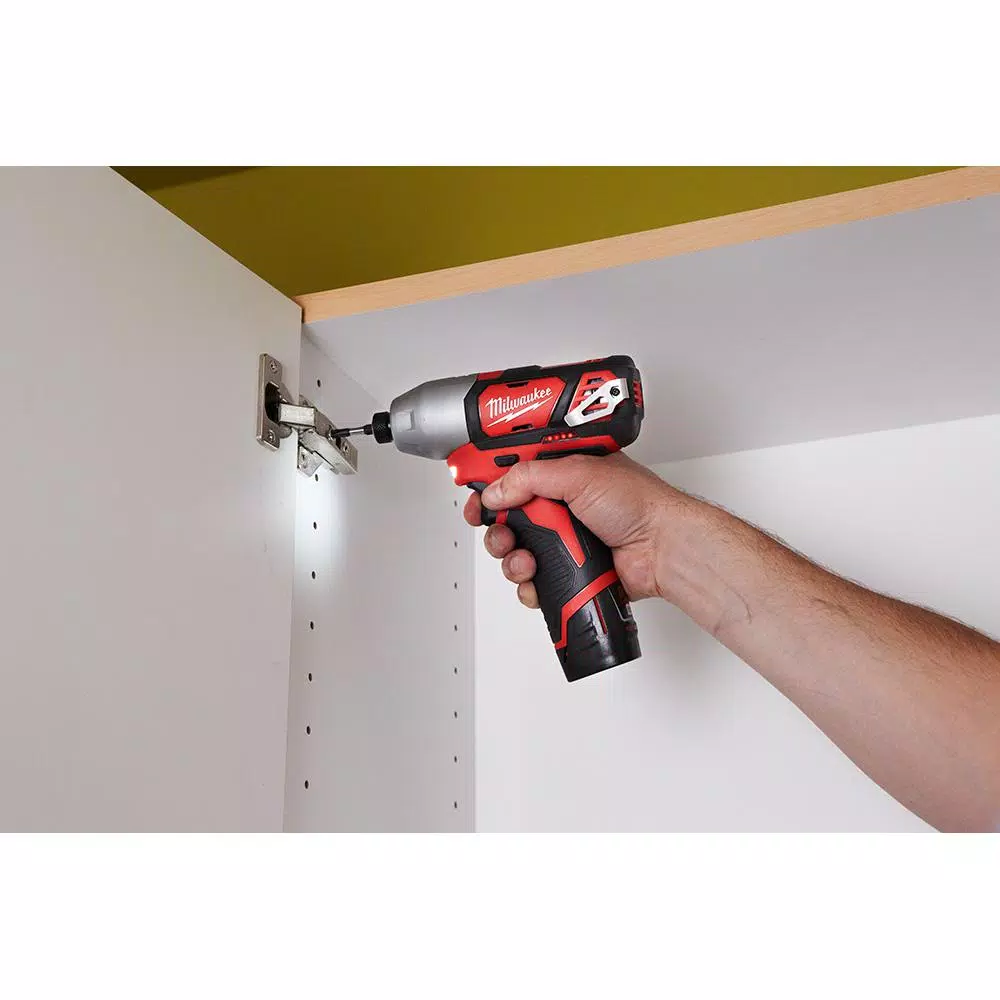 Milwaukee M12 12V Lithium-Ion Cordless 1/4 in. Hex Impact Driver (Tool Only)