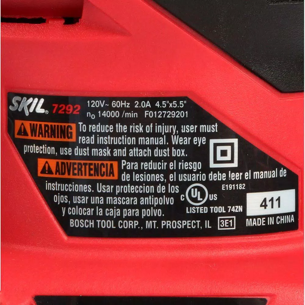 Skil 2 Amp Corded 1/4 in. Sheet Palm Sander with Pressure Control and Micro Filtration